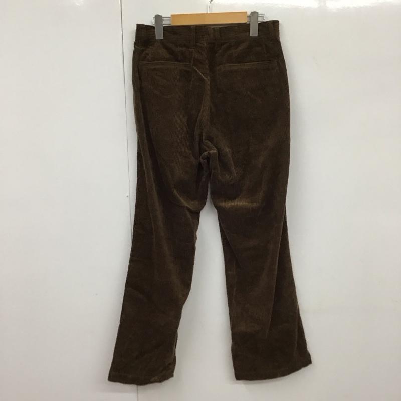 アーバンリサーチ URBAN RESEARCH パンツ ワークパンツ、ペインターパンツ ワイドパンツ コーデュロイパンツ カジュアルパンツ 38 無地 茶 / ブラウン / メンズ USED 古着 中古 10131401