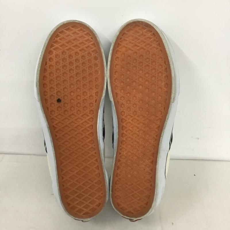 バンズ VANS スリッポン スリッポン V98CLA SLIP ON スニーカー 27cm 27.0cm チェック 白 / ホワイト / X 黒 / ブラック / メンズ USED 古着 中古 10131648