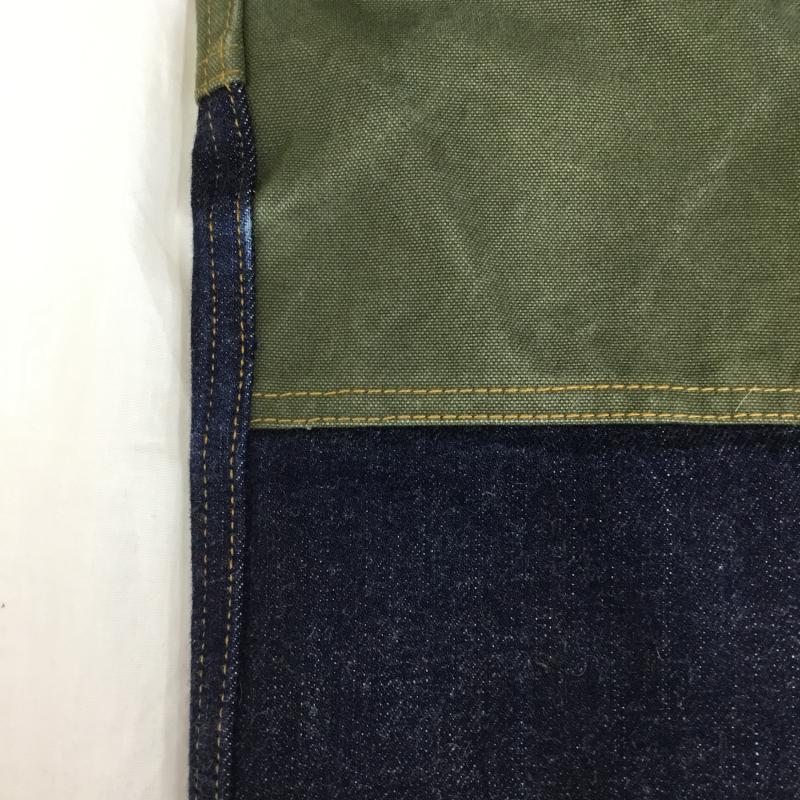 コジマジーンズ KOJIMAGENES パンツ デニム、ジーンズ 30インチ 無地 紺 / ネイビー / X 緑 / グリーン / メンズ USED 古着 中古 10129967