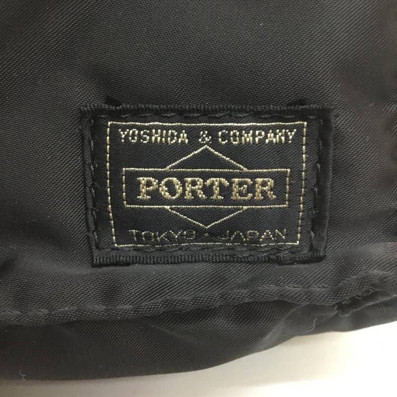 ポーター PORTER ウエストバッグ ウエストバッグ タンカー ウエストバッグ ロゴ、文字 黒 / ブラック / メンズ USED 古着 中古 10108213