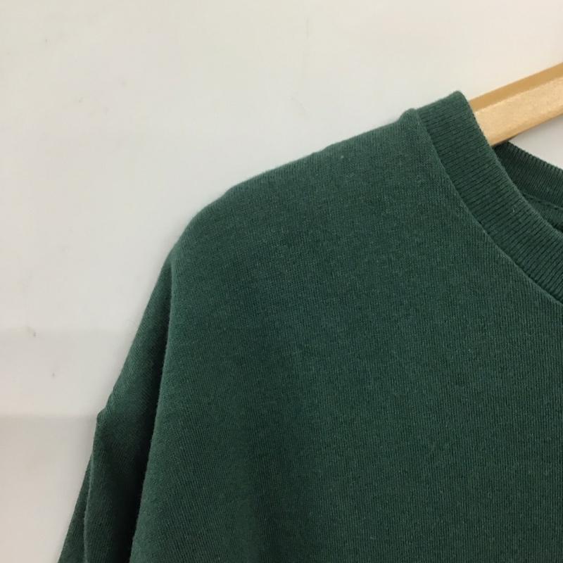 ローリーズファーム LOWRYS FARM Tシャツ 半袖 FREE プリント X ロゴ、文字 緑 / グリーン / レディース USED 古着 中古 10137194