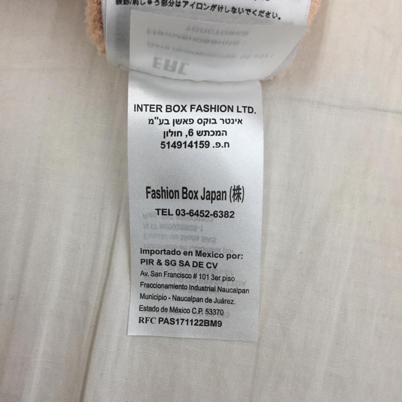 リプレイ REPLAY トレーナー 長袖 M6156.000.23316E スウェット EARTH MADE HUMAN CRAFTED スウェットシャツ L ロゴ、文字 桃 / ピンク / メンズ USED 古着 中古 10127367