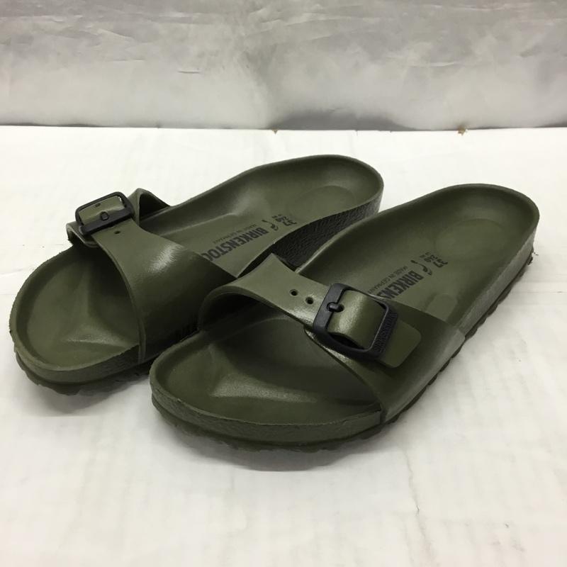ビルケンシュトック BIRKENSTOCK サンダル サンダル EVA 37 24.0cm 無地 カーキ / カーキ / レディース USED 古着 中古 10121824