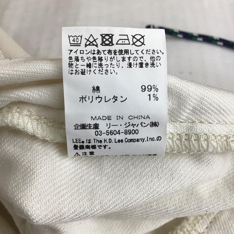 リー Lee パンツ ショートパンツ LM5933 イージーベイカーショーツ ハーフパンツ ショートパンツ S 無地 白 / ホワイト / メンズ USED 古着 中古 10110792