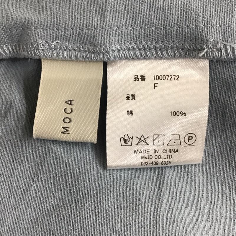 セレクトモカ select MOCA シャツ、ブラウス 長袖 10007272 FREE 無地 水色 / ライトブルー / レディース USED 古着 中古 10118352