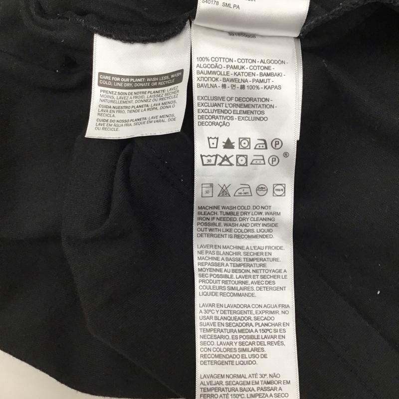 リーバイス Levi s Tシャツ 半袖 39185‐0008 クルーネック L ロゴ、文字 黒 / ブラック / レディース USED 古着 中古 10115534