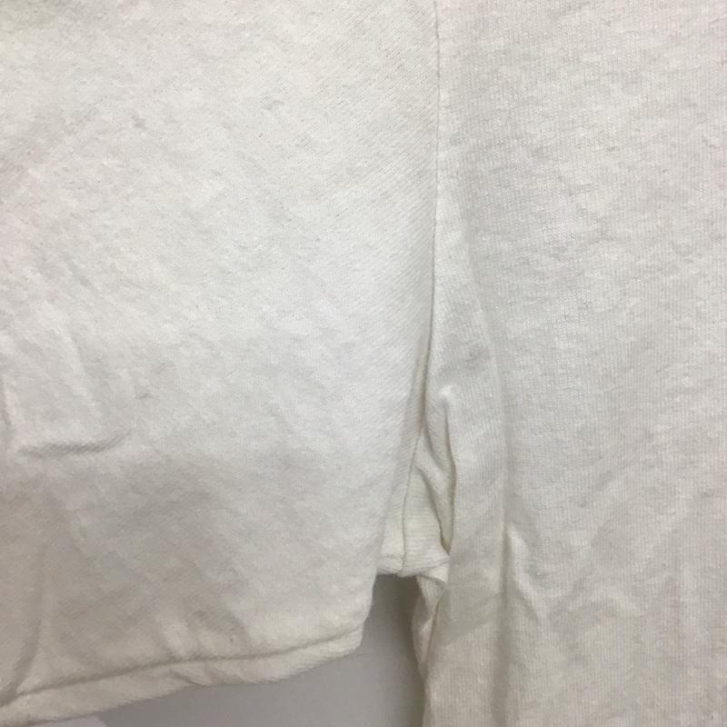 ステューシー STUSSY Tシャツ 半袖 半袖カットソー プリントTシャツ クルーネックカットソー L ロゴ、文字 白 / ホワイト / メンズ USED 古着 中古 10136589
