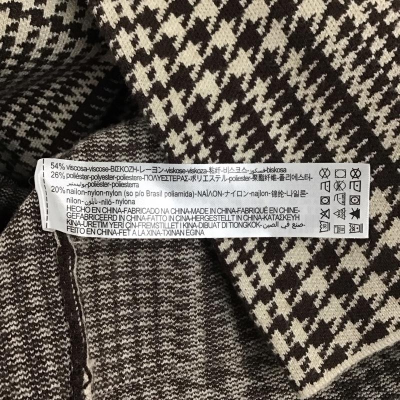 ザラ ZARA ジャケット、上着 ジャケット、ブレザー カジュアルジャケット アウター カラージャケット S 総柄 茶 / ブラウン / レディース USED 古着 中古 10126947