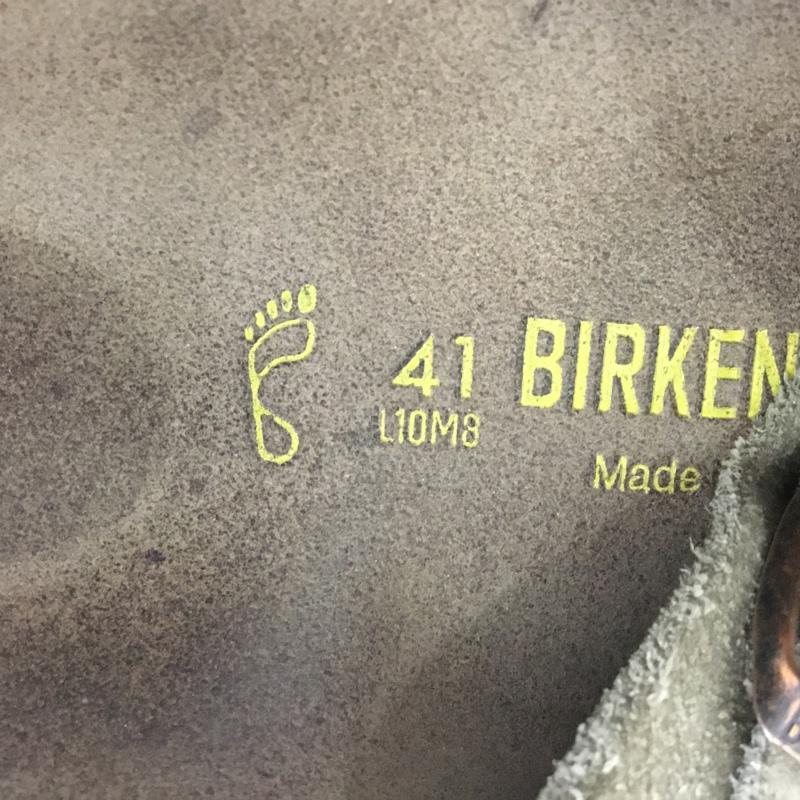 ビルケンシュトック BIRKENSTOCK サンダル サンダル Zurich チューリッヒ 41 スエード 無地 ベージュ / ベージュ / メンズ USED 古着 中古 10137849