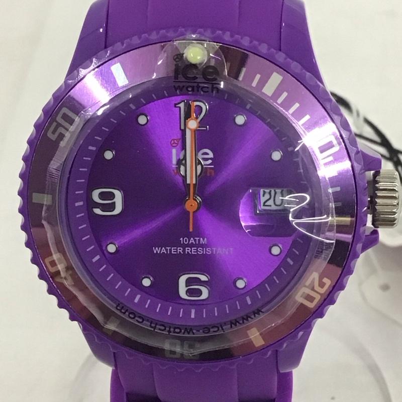 アイスウォッチ ICE WATCH 腕時計 アナログ(クォーツ式) SI.PE.U.S.09 ロゴ、文字 紫 / パープル / メンズ USED 古着 中古 10135260
