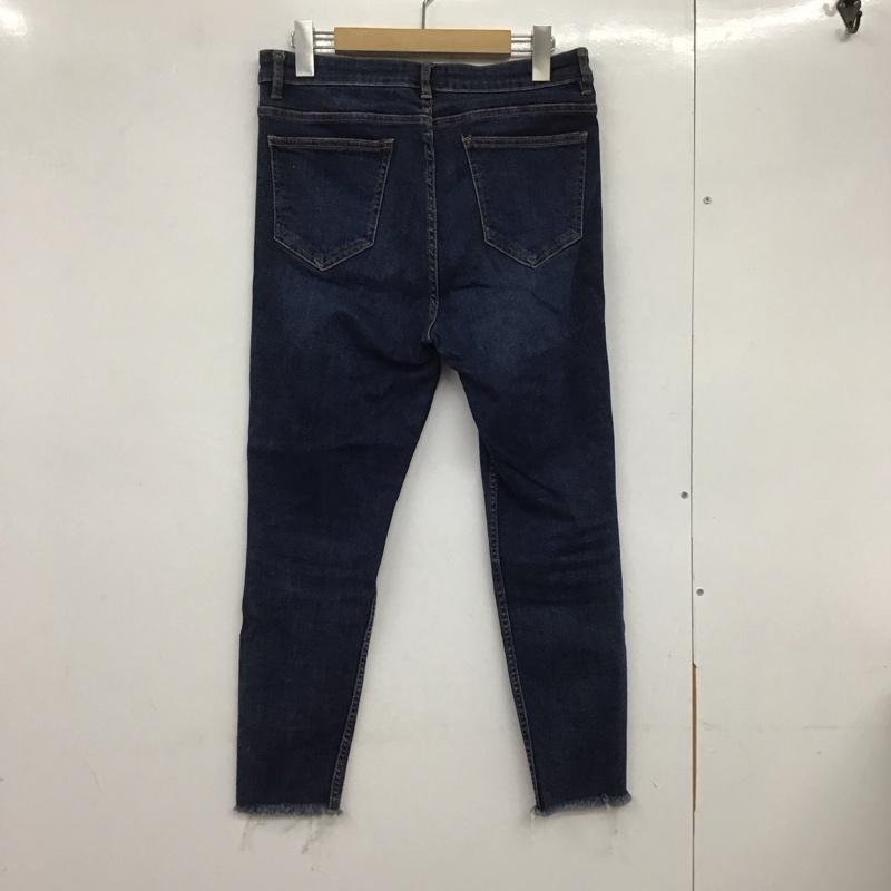 ザラ ZARA パンツ デニム、ジーンズ デニムパンツ スリムパンツ カジュアルパンツ ストレッチパンツ 42 無地 インディゴ / インディゴ / メンズ USED 古着 中古 10133085