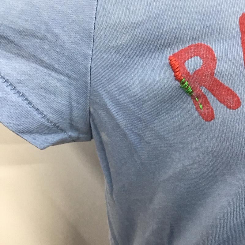 ポロラルフローレン POLO RALPH LAUREN Tシャツ 半袖 半袖カットソー プリントTシャツ クルーネックカットソー XS ロゴ、文字 マルチカラー / マルチカラー / レディース USED 古着 中古 10112198