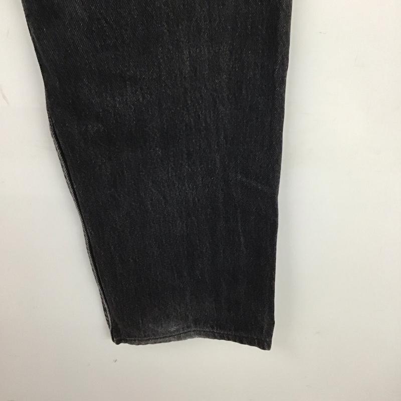 リーバイス Levi s パンツ デニム、ジーンズ 90s 501 33インチ 無地 黒 / ブラック /  メンズ USED 古着 中古 10121904
