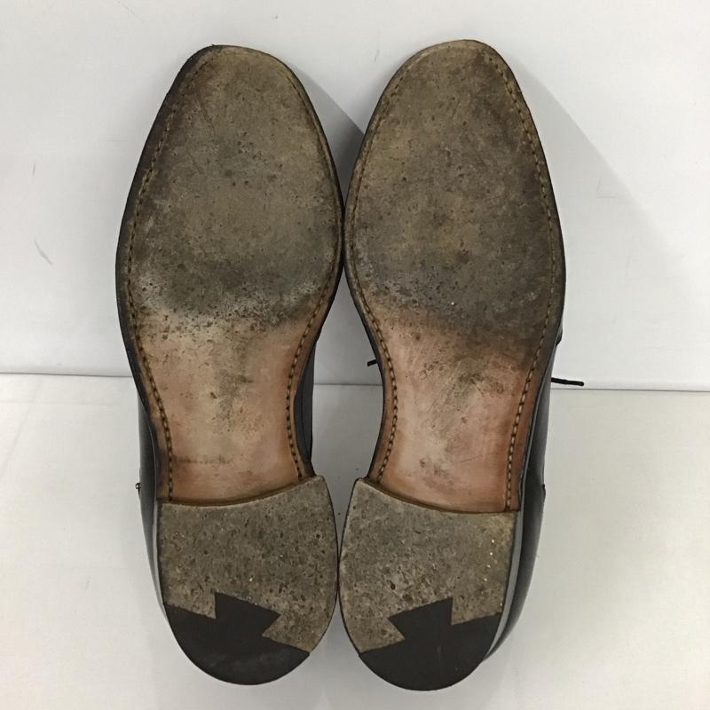ポールスミス Paul Smith 革靴 革靴 ビジネスシューズ レザー イングランド製 無地 黒 / ブラック / メンズ USED 古着 中古 10122830