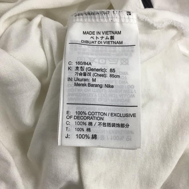 ナイキ NIKE Tシャツ 半袖 da3119-100 アイコンクラッシュトップ 半袖カットソー M ロゴ、文字 白 / ホワイト / レディース USED 古着 中古 10144201
