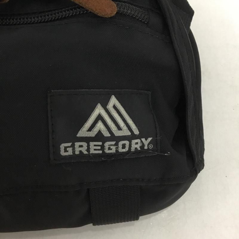 グレゴリー GREGORY ショルダーバッグ ショルダーバッグ ロゴ、文字 黒 / ブラック / メンズ USED 古着 中古 10136699