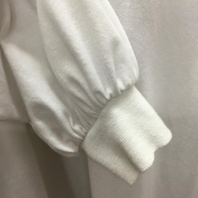 チコ CHICO カットソー 長袖 長袖カットソー クルーネックカットソー ロングスリーブカットソー プリントTシャツ FREE プリント 白 / ホワイト / レディース USED 古着 中古 10113393