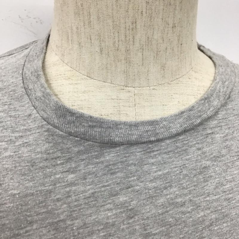 ルーカ RVCA Tシャツ 半袖 半袖カットソー プリントTシャツ クルーネックカットソー M ロゴ、文字 灰 / グレー / メンズ USED 古着 中古 10106963