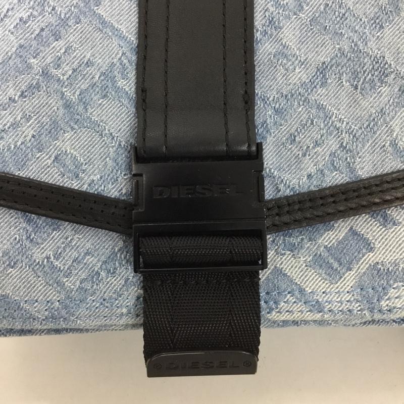 ディーゼル DIESEL ハンドバッグ ハンドバッグ ショルダー 2WAY デニム ロゴ、文字 青 / ブルー / レディース USED 古着 中古 10131585