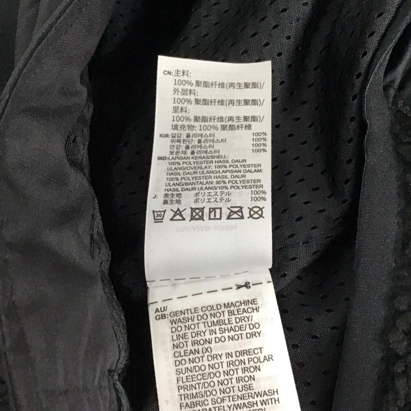 アディダス adidas ジャケット、上着 ジャンパー、ブルゾン h40911 MPRSVEボアジャケット M 無地 黒 / ブラック / メンズ USED 古着 中古 10119730