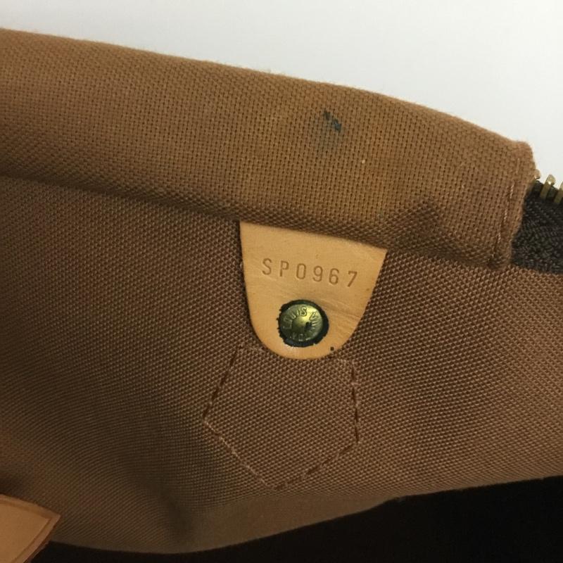 ルイヴィトン LOUIS VUITTON ボストンバッグ ボストンバッグ SP0967 SPEEDY35 ハンドバッグ 総柄 茶 / ブラウン / レディース USED 古着 中古 10131942