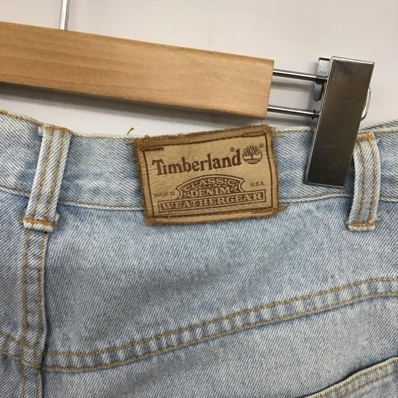 ティンバーランド Timberland パンツ ショートパンツ デニムパンツ ショートパンツ ハーフパンツ 90s 緑タグ 30インチ 無地 インディゴ / インディゴ / メンズ USED 古着 中古 10133155