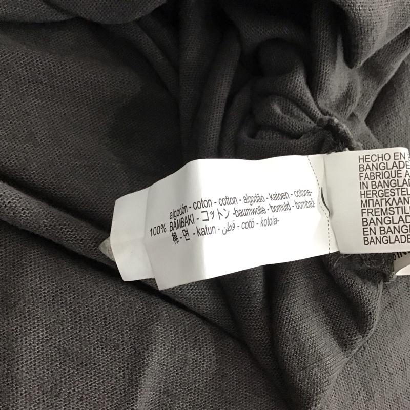 ザラ ZARA カットソー 長袖 4174 815 250 ラグランスリーブ M 無地 チャコールグレー / チャコールグレー / レディース USED 古着 中古 10139258