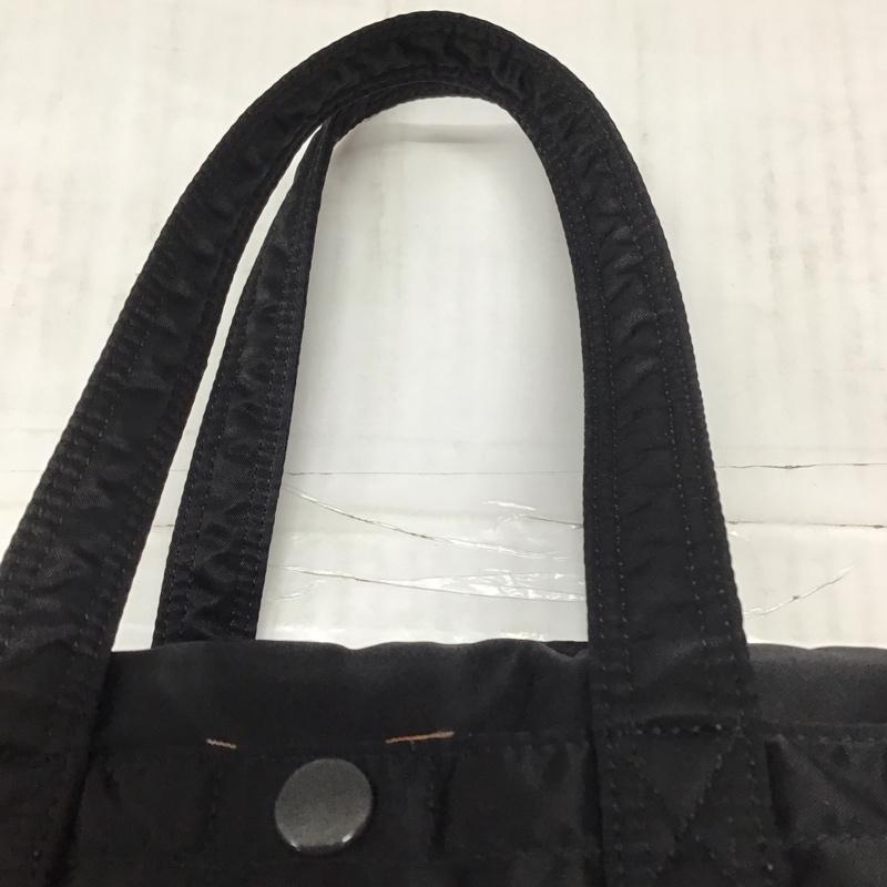 ポーター PORTER ハンドバッグ ハンドバッグ タンカー DUFFLE BAG ロゴ、文字 黒 / ブラック / メンズ USED 古着 中古 10111784