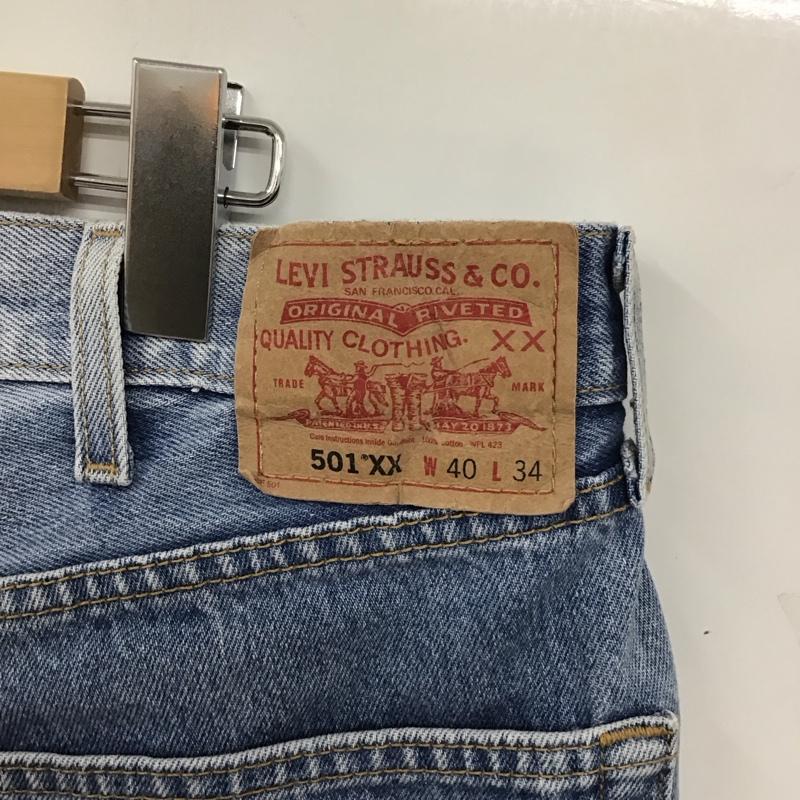 リーバイストラウスアンドコー Levi Strauss & co. パンツ デニム、ジーンズ ハーフパンツ ショートパンツ デニムパンツ 40 無地 インディゴ / インディゴ / メンズ USED 古着 中古 10129641