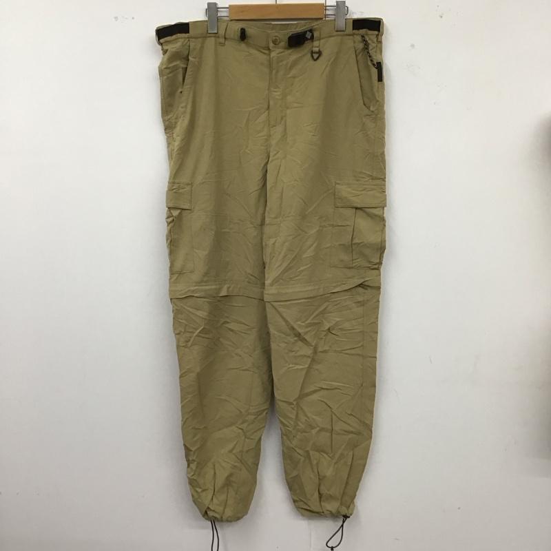 コロンビア Columbia ボトムス ボトムス 109 PM8675 リングゴールドコンバーチブル 2way L ロゴ、文字 ベージュ / ベージュ / メンズ USED 古着 中古 10122593