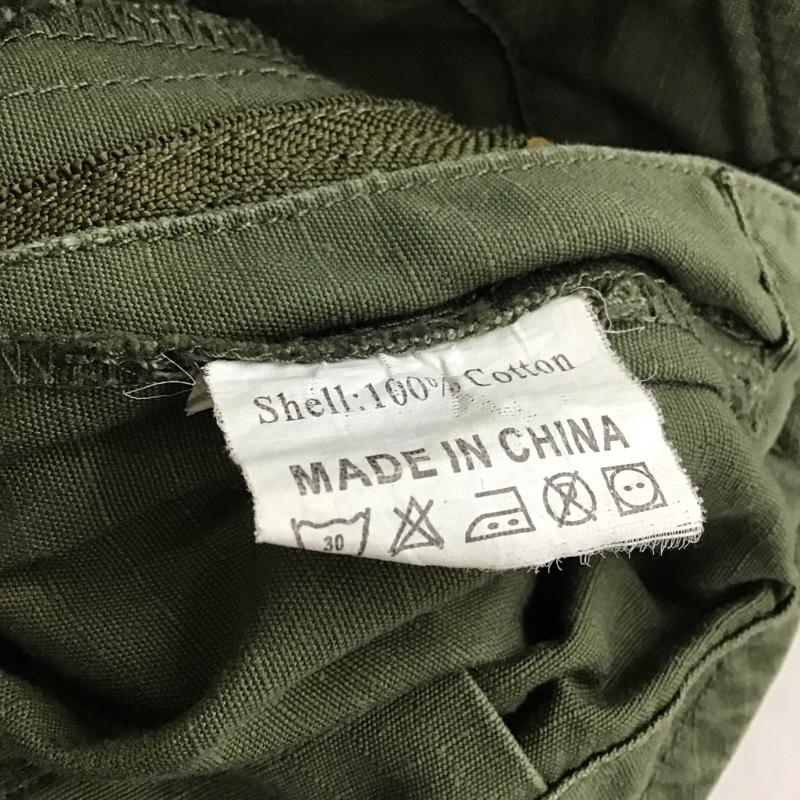 ミリタリー ミリタリー パンツ ワークパンツ、ペインターパンツ ミリタリーパンツ ワイドパンツ カジュアルパンツ M 無地 カーキ / カーキ / メンズ USED 古着 中古 10142430