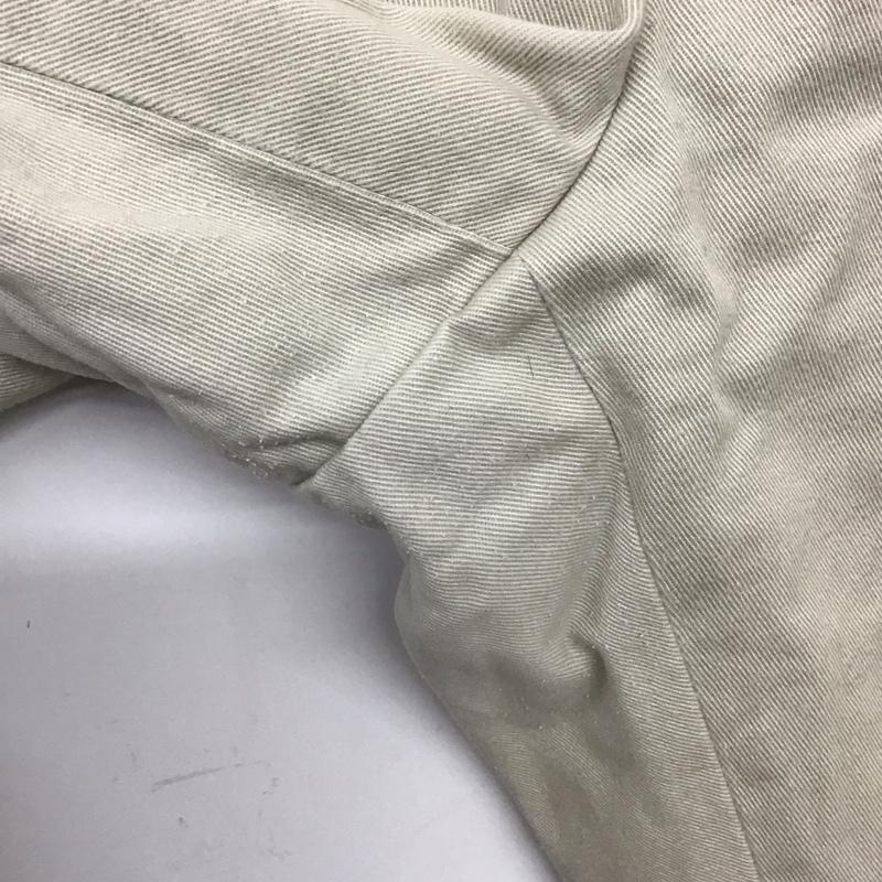 トムブラウン THOM BROWNE パンツ チノパン チノパン ワイドパンツ カジュアルパンツ 1 無地 ベージュ / ベージュ /  メンズ USED 古着 中古 10128652