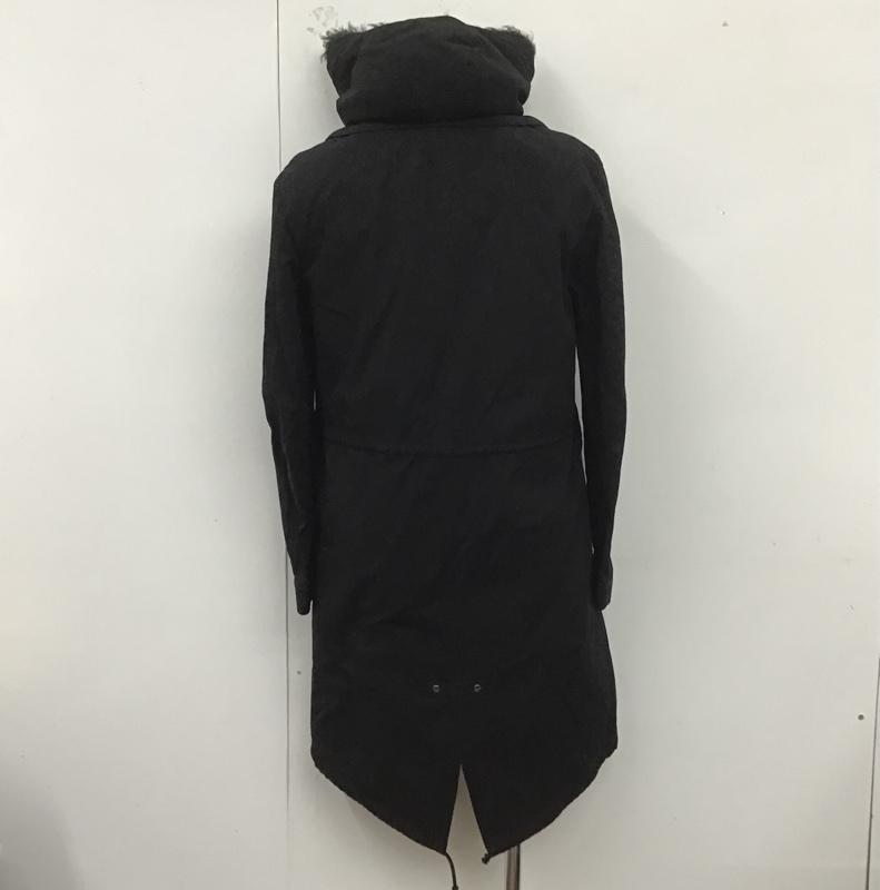 ジュンハシモト junhashimoto コート コート一般 モッズコート 無地 黒 / ブラック / メンズ USED 古着 中古 10124522