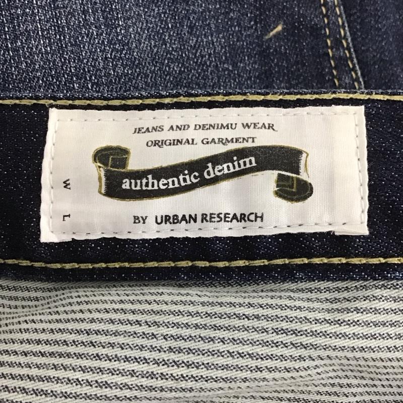 アーバンリサーチ URBAN RESEARCH パンツ デニム、ジーンズ デニムパンツ スリムパンツ カジュアルパンツ ストレッチパンツ 36 ダメージ加工 インディゴ / インディゴ / メンズ USED 古着 中古 10133368