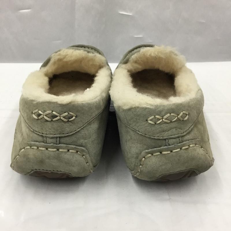 アグ UGG スリッポン スリッポン 3312 Ansley アンスレー モカシン 25cm 箱有 25.0cm 無地 灰 / グレー / レディース USED 古着 中古 10105967