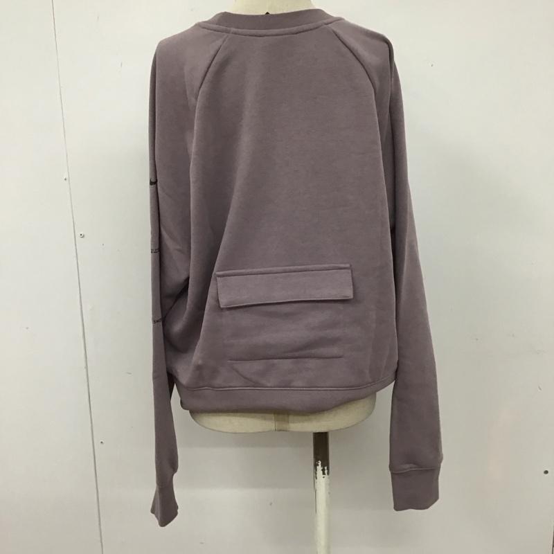 ナイキ NIKE トレーナー 長袖 CZ8891-531 ラグランスリーブ スウェット Swoosh XL ロゴ、文字 紫 / パープル / レディース USED 古着 中古 10107971