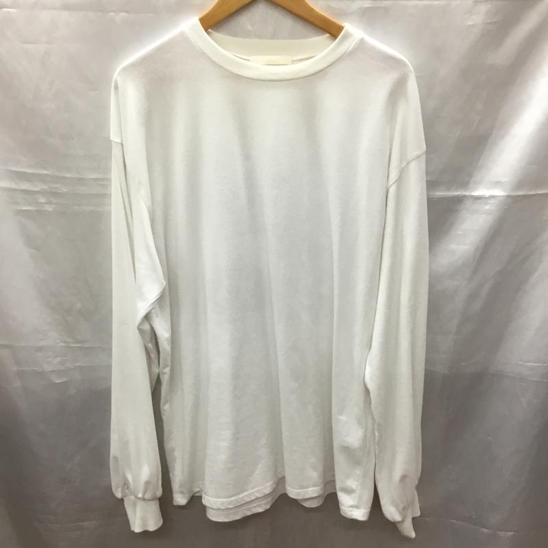 チコ CHICO カットソー 長袖 長袖カットソー クルーネックカットソー ロングスリーブカットソー プリントTシャツ FREE プリント 白 / ホワイト / レディース USED 古着 中古 10113393