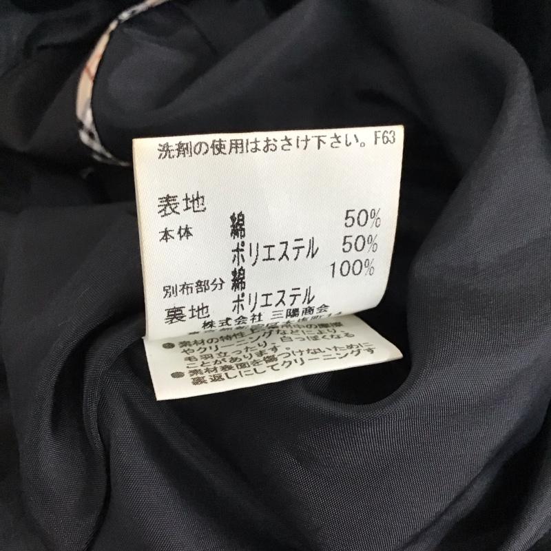 バーバリーブルーレーベル BURBERRY BLUE LABEL スカート ひざ丈スカート FLF49-614-09 ボックスプリーツ 38 無地 黒 / ブラック / レディース USED 古着 中古 10114924