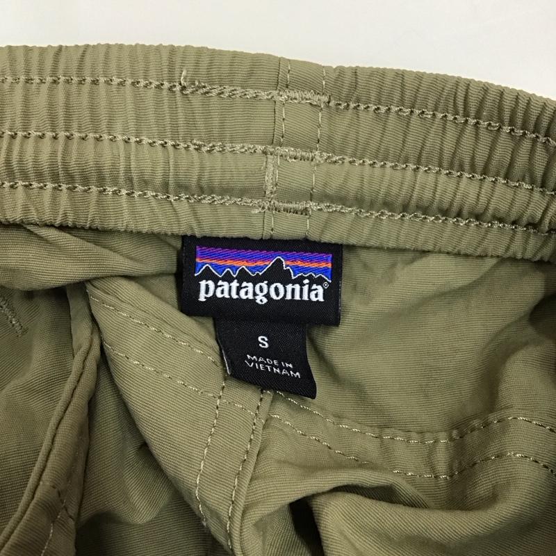 パタゴニア patagonia ボトムス ボトムス 55210SP16 ナイロンパンツ S ロゴ、文字 ベージュ / ベージュ / メンズ USED 古着 中古 10121174