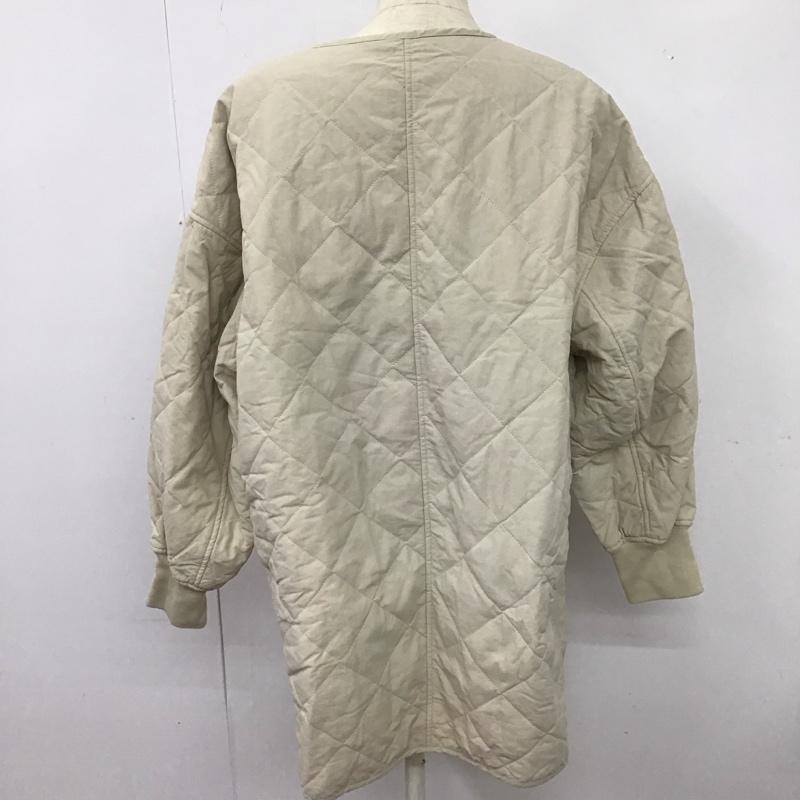 ローリーズファーム LOWRYS FARM コート コート一般 リバーシブル FREE 無地 ベージュ / ベージュ / レディース USED 古着 中古 10126661