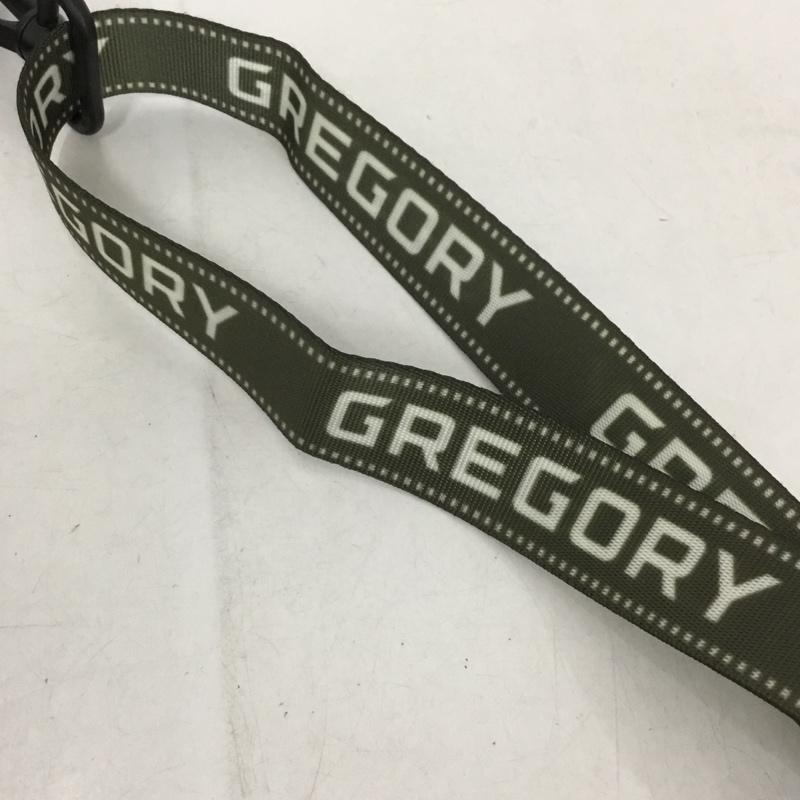 グレゴリー GREGORY ショルダーバッグ ショルダーバッグ キルティング FREAKS STORE 別注 ロゴシンチショルダーバッグ 巾着バッグ ロゴ、文字 カーキ / カーキ / X 黒 / ブラック / レディース USED 古着 中古 10142190