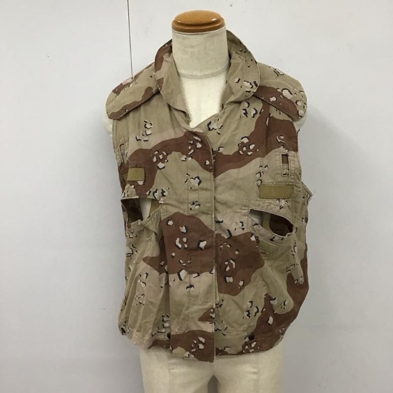 古着 USED ベスト ベスト US ARMY ボディアーマー ベスト デザートカモ ミリタリー アメリカ軍 S カモフラージュ柄・迷彩 茶 / ブラウン / X ベージュ / ベージュ / メンズ USED 古着 中古 10117974