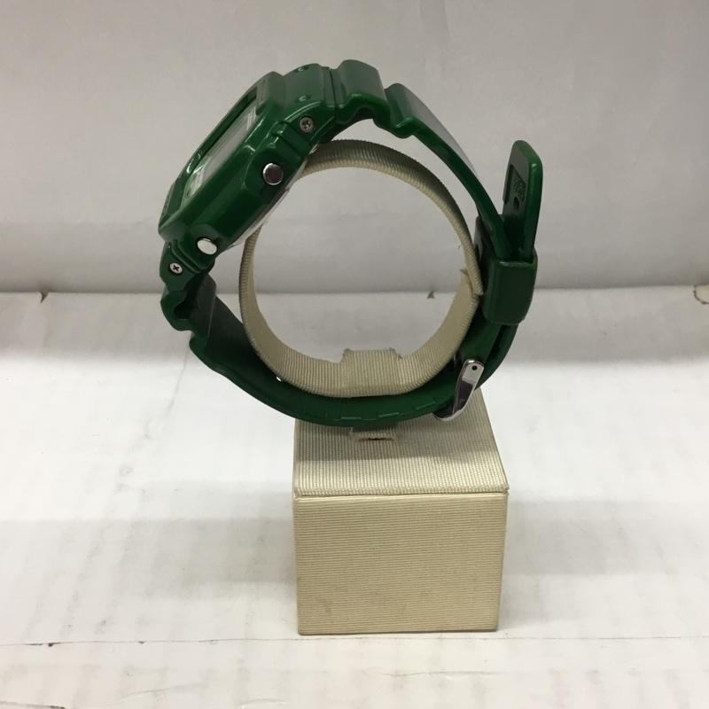 ジーショック G-SHOCK 腕時計 デジタル GLX-5600A スクエア G-LIDE ロゴ、文字 緑 / グリーン / メンズ USED 古着 中古 10106398
