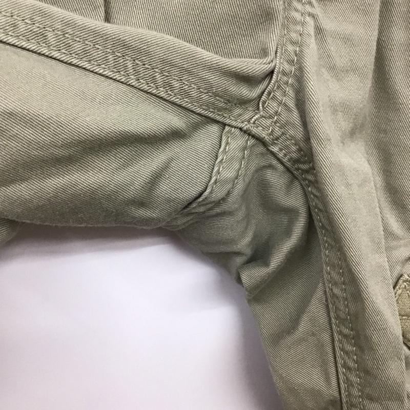 アヴィレックス AVIREX パンツ ワークパンツ、ペインターパンツ カーゴパンツ ミリタリーパンツ ワイドパンツ M 無地 カーキ / カーキ / メンズ USED 古着 中古 10131259