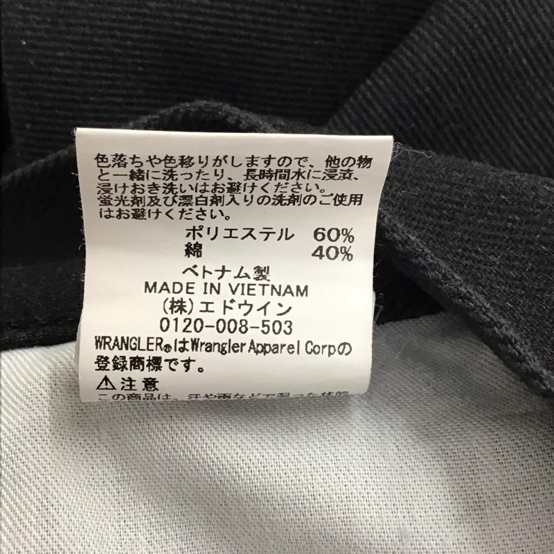 ワコマリア WACKO MARIA パンツ デニム、ジーンズ WS0166 WRANGLER M 無地 黒 / ブラック / メンズ USED 古着 中古 10134976