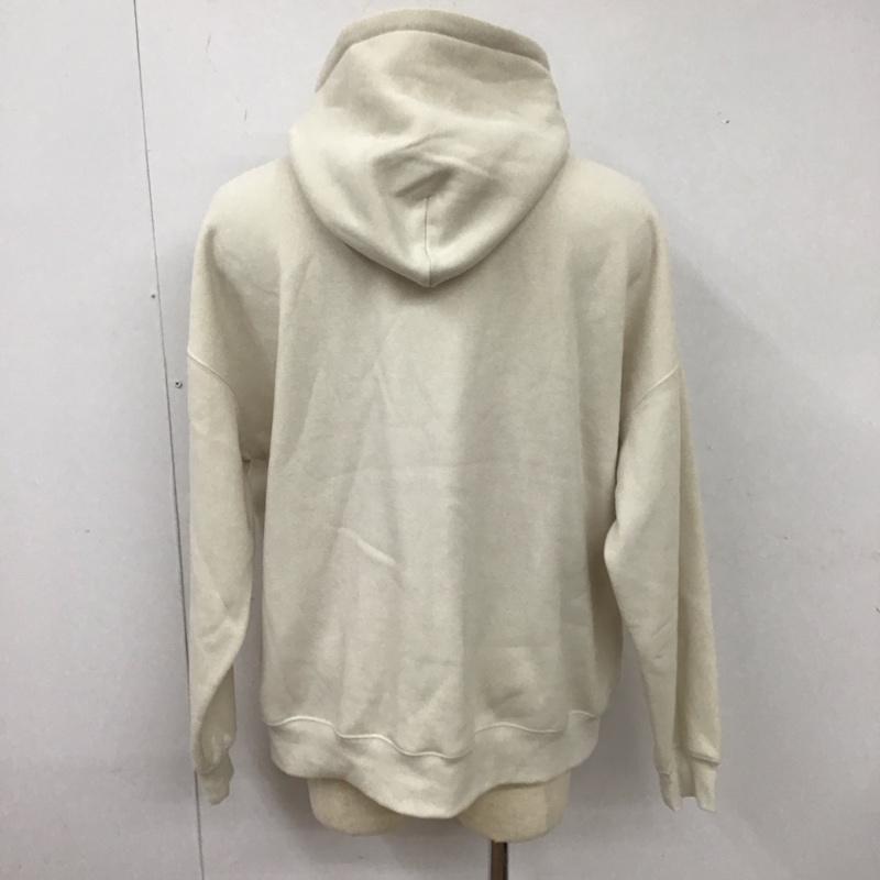フリークスストア FREAK S STORE パーカー 長袖 長袖パーカー フード付きパーカー プリントスウェット トレーナー L プリント ベージュ / ベージュ / メンズ USED 古着 中古 10114690
