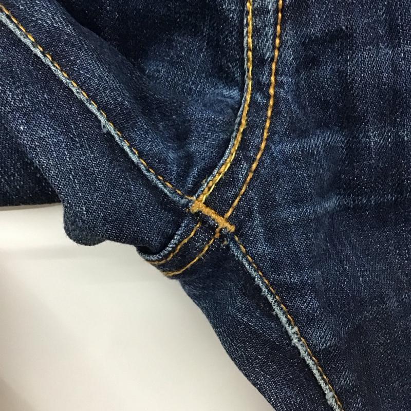 リーバイストラウスアンドコー Levi Strauss & co. パンツ デニム、ジーンズ デニムパンツ ワイドパンツ カジュアルパンツ Gパン 30インチ 無地 インディゴ / インディゴ /  メンズ USED 古着 中古 10128631