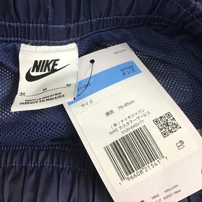 ナイキ NIKE パンツ ショートパンツ fb7441-493 フローウーブンショートパンツ ハーフパンツ スポーツウェア M プリント 紺 / ネイビー / メンズ USED 古着 中古 10112111