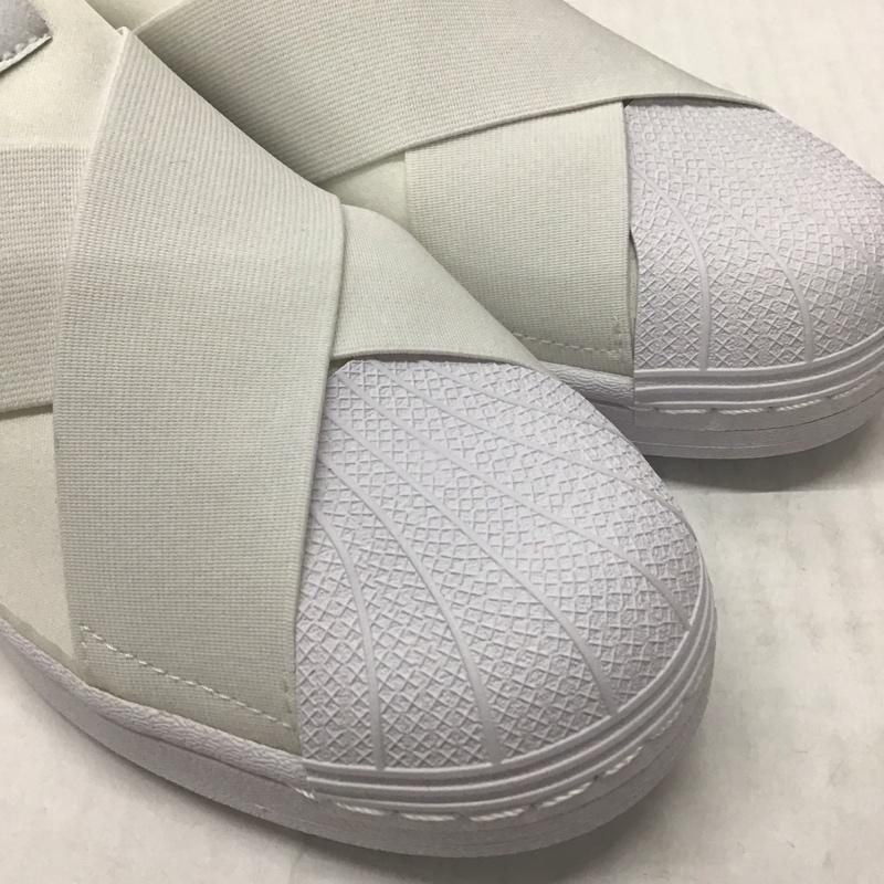 アディダス adidas スニーカー スニーカー FW7052 スーパースタースリッポン 28cm 箱有 28.0cm ロゴ、文字 白 / ホワイト / メンズ USED 古着 中古 10119353