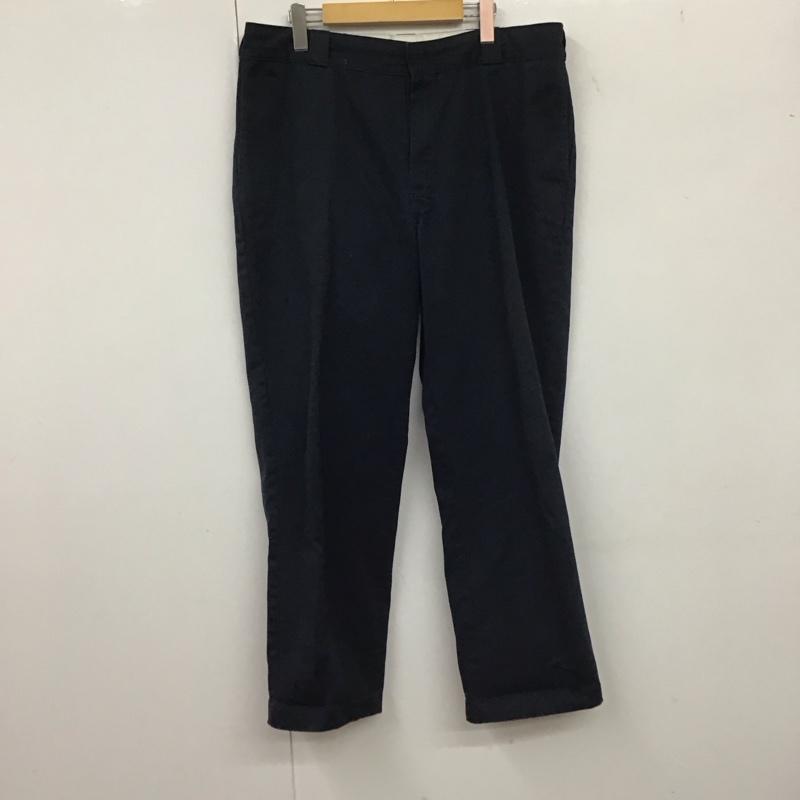 ディッキーズ Dickies パンツ ワークパンツ、ペインターパンツ ワークパンツ ワイドパンツ カジュアルパンツ 無地 紺 / ネイビー / メンズ USED 古着 中古 10132915